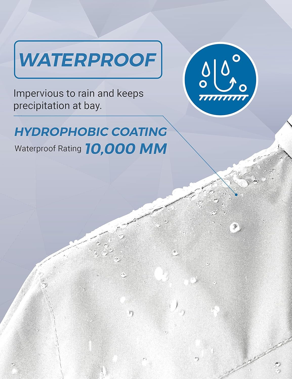 Men'S Mountain Waterproof Ski Jacket Windproof Rain Jacket Winter Warm Hooded Coat