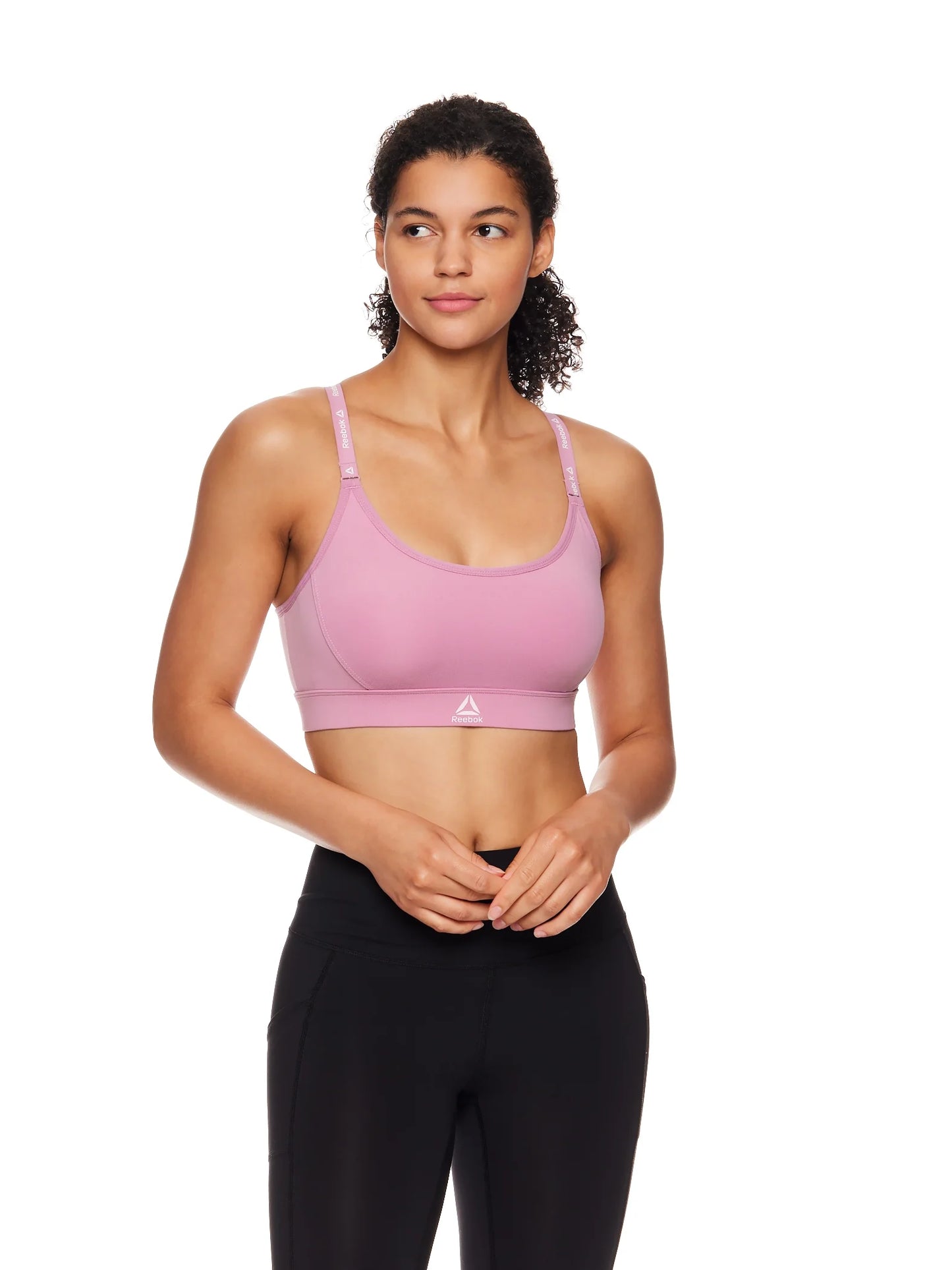Women'S and Women'S plus Low Impact Favorite Bra with Removable Cups, Sizes XS-4X