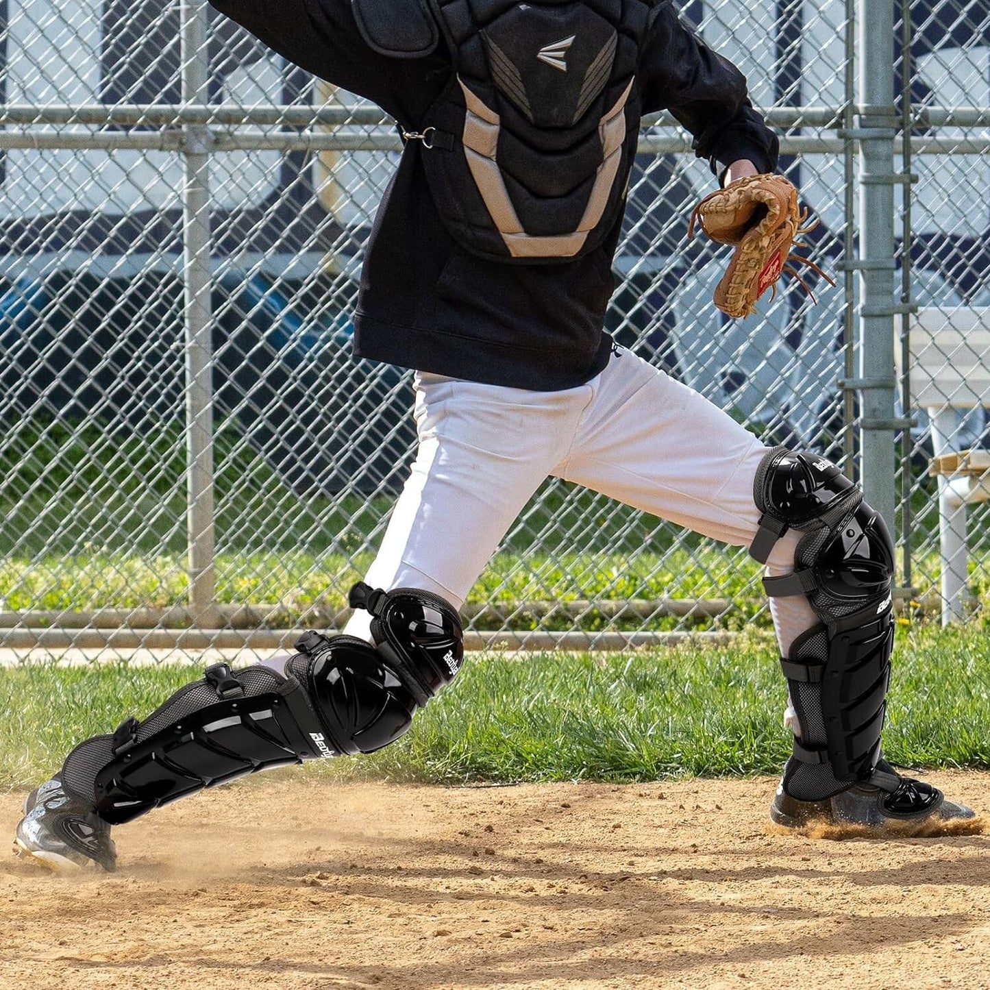Baseball Softball Catcher Leg Guards Shin Guards for Youth Adult