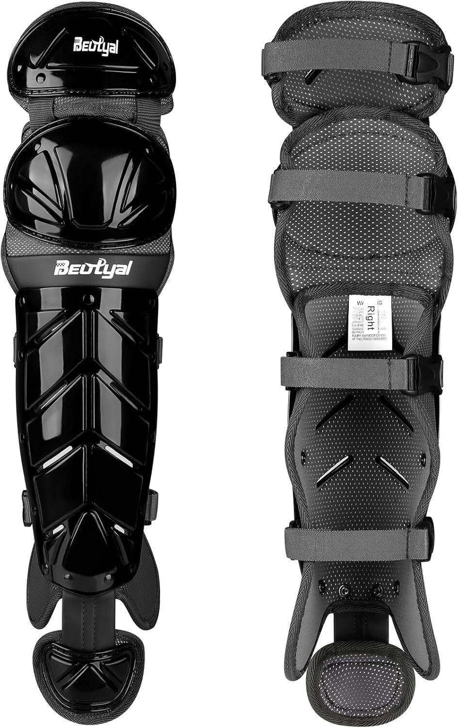 Baseball Softball Catcher Leg Guards Shin Guards for Youth Adult