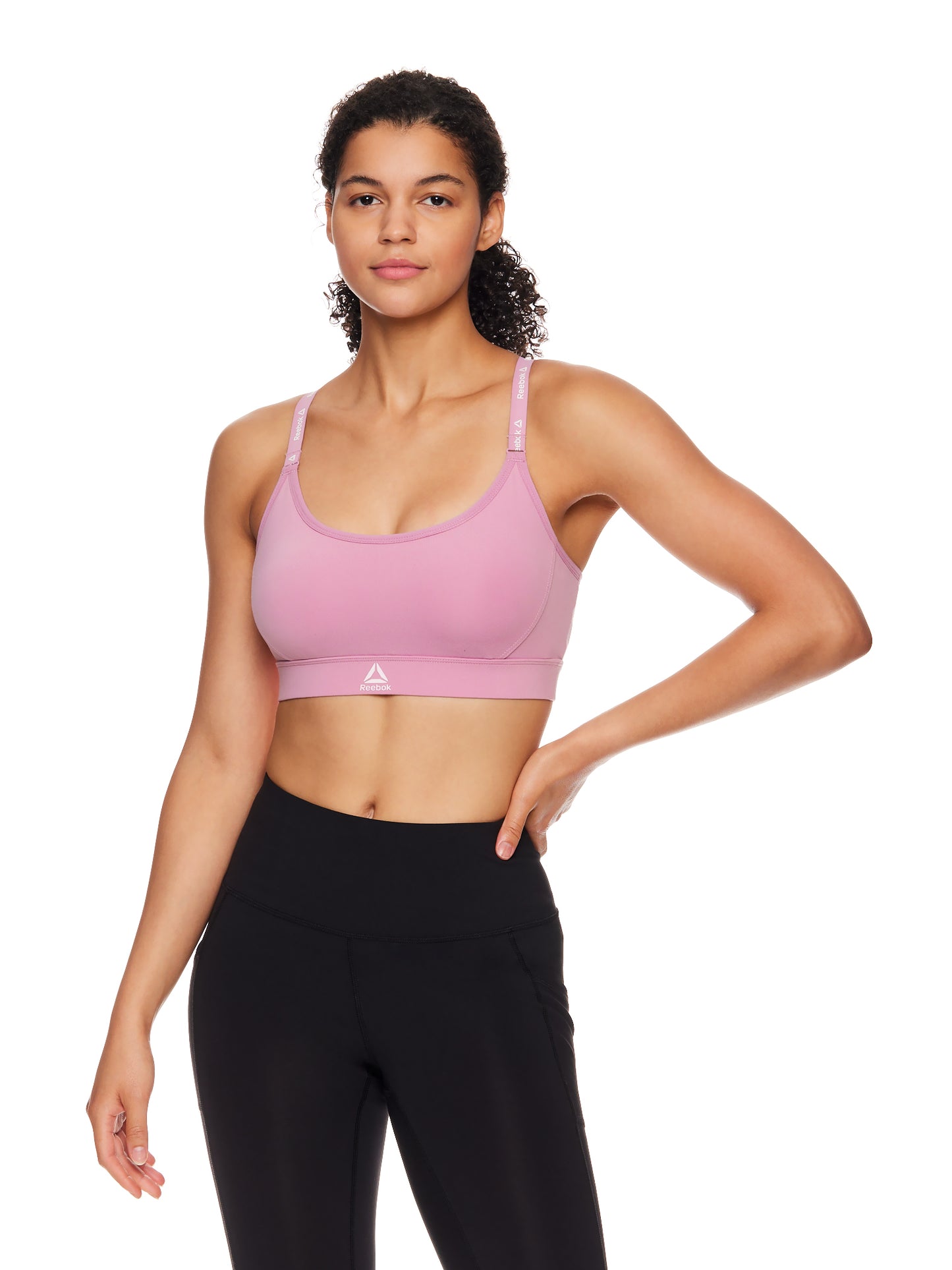 Women'S and Women'S plus Low Impact Favorite Bra with Removable Cups, Sizes XS-4X