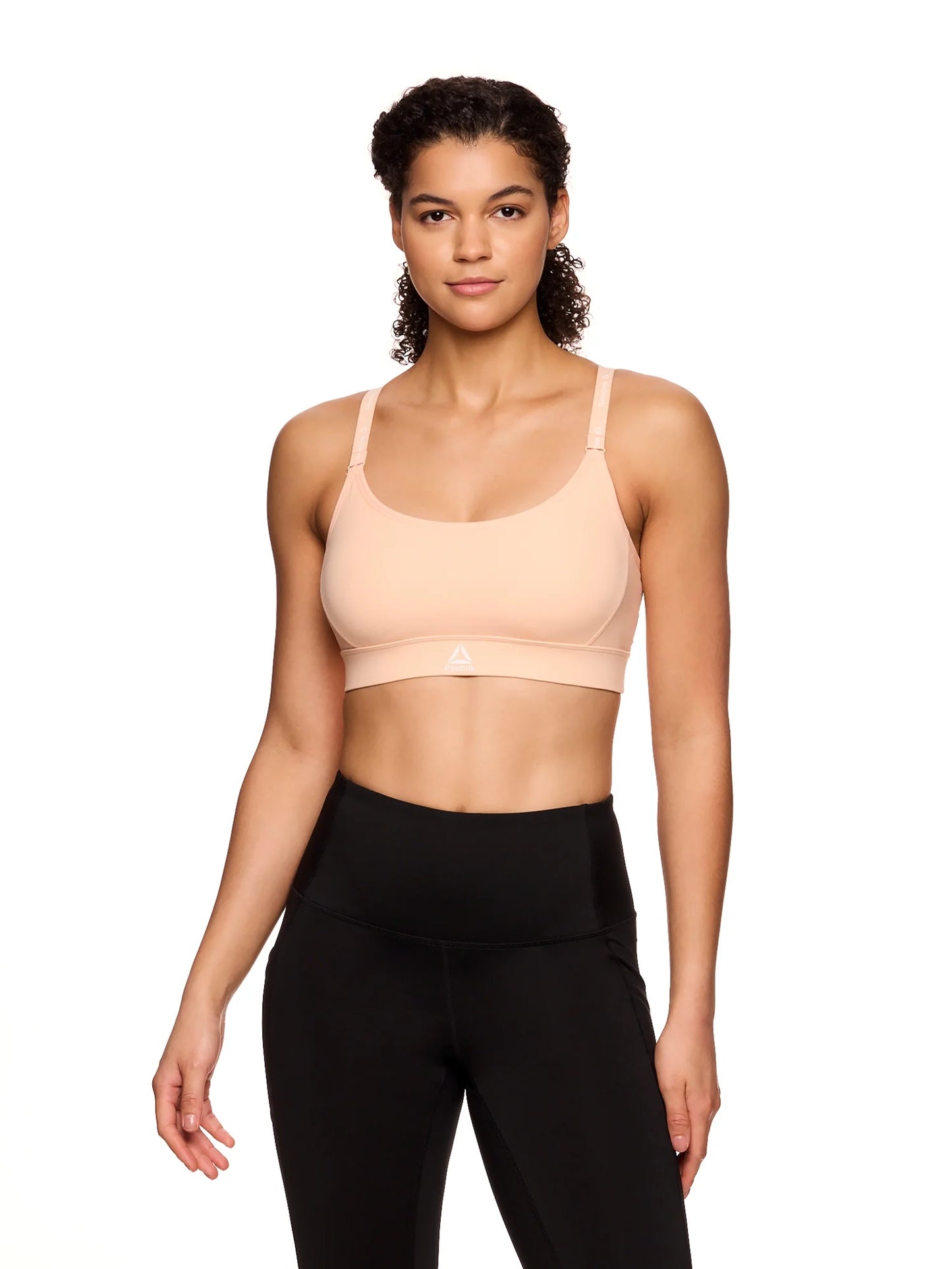 Women'S and Women'S plus Low Impact Favorite Bra with Removable Cups, Sizes XS-4X