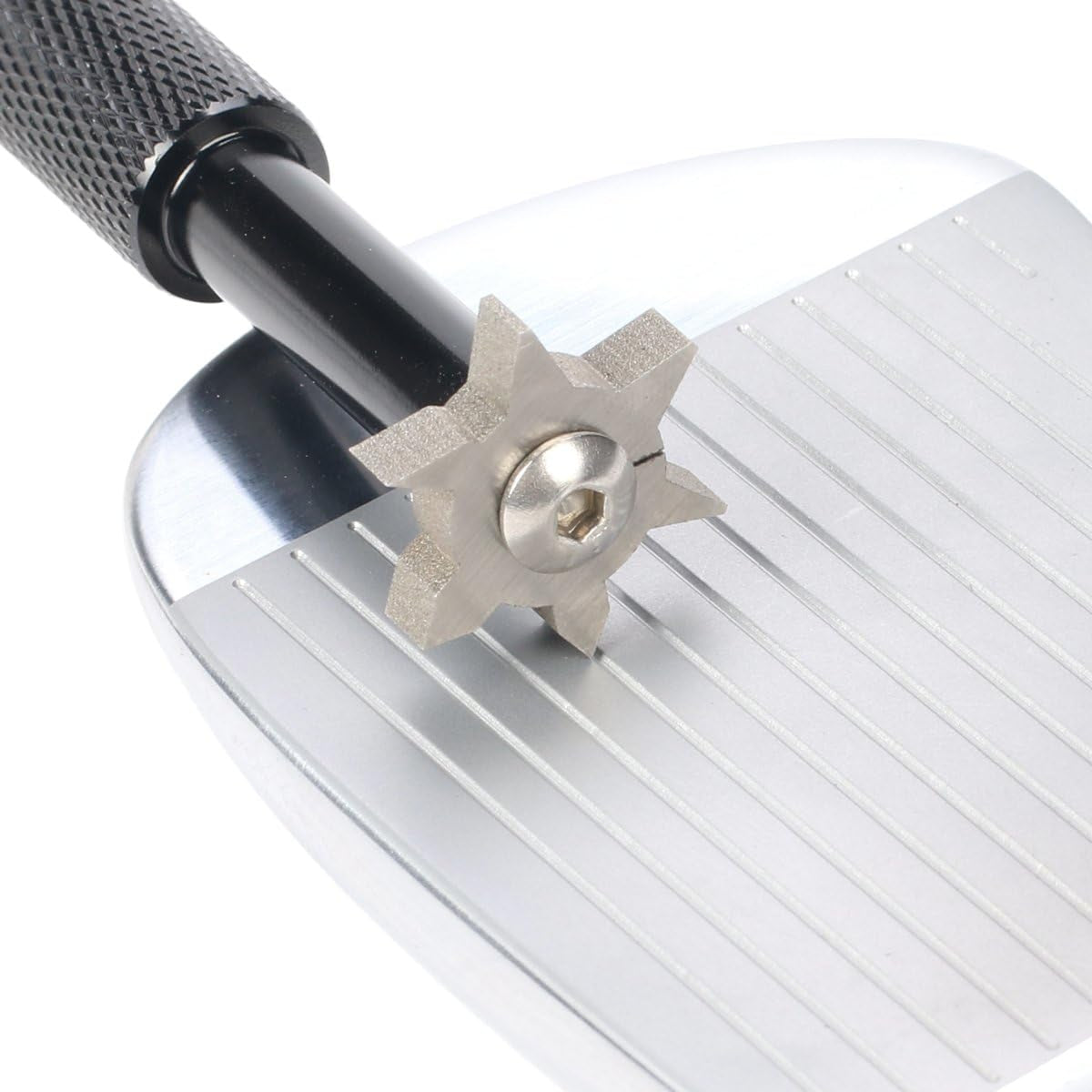 Golf Groove Sharpener with Blade Cutter Fit Iron Sets and Wedge Clubs - - Re-Grooving Cleaning Tool Accessories