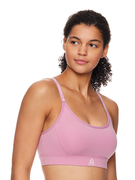 Women'S and Women'S plus Low Impact Favorite Bra with Removable Cups, Sizes XS-4X