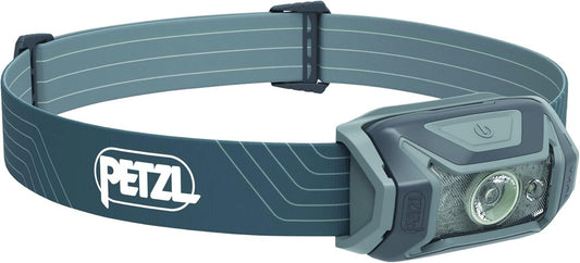 Tikka Headlamp - Compact 350 Lumen Light with Red Lighting, for Hiking, Climbing, Running, and Camping - Grey