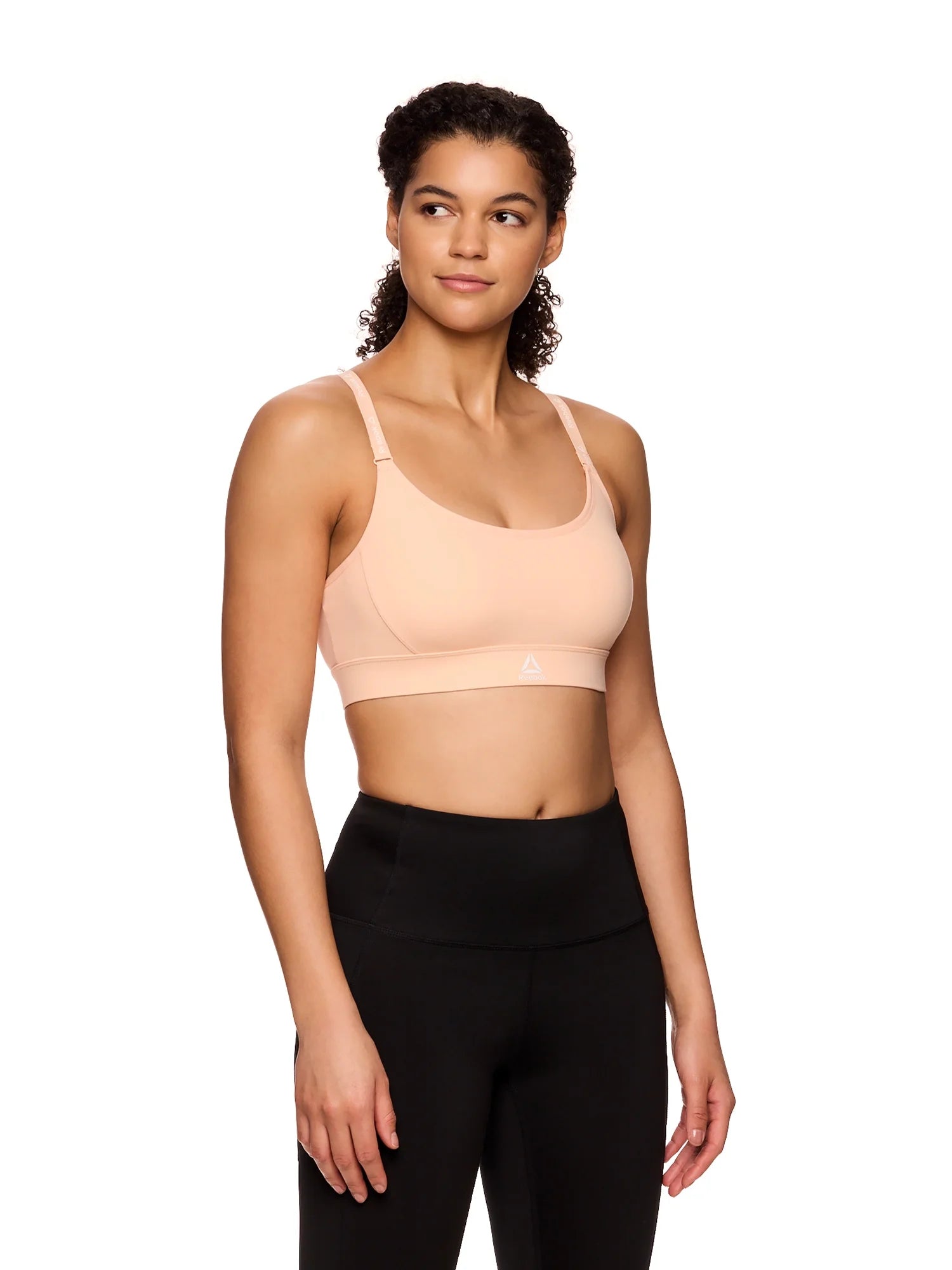Women'S and Women'S plus Low Impact Favorite Bra with Removable Cups, Sizes XS-4X